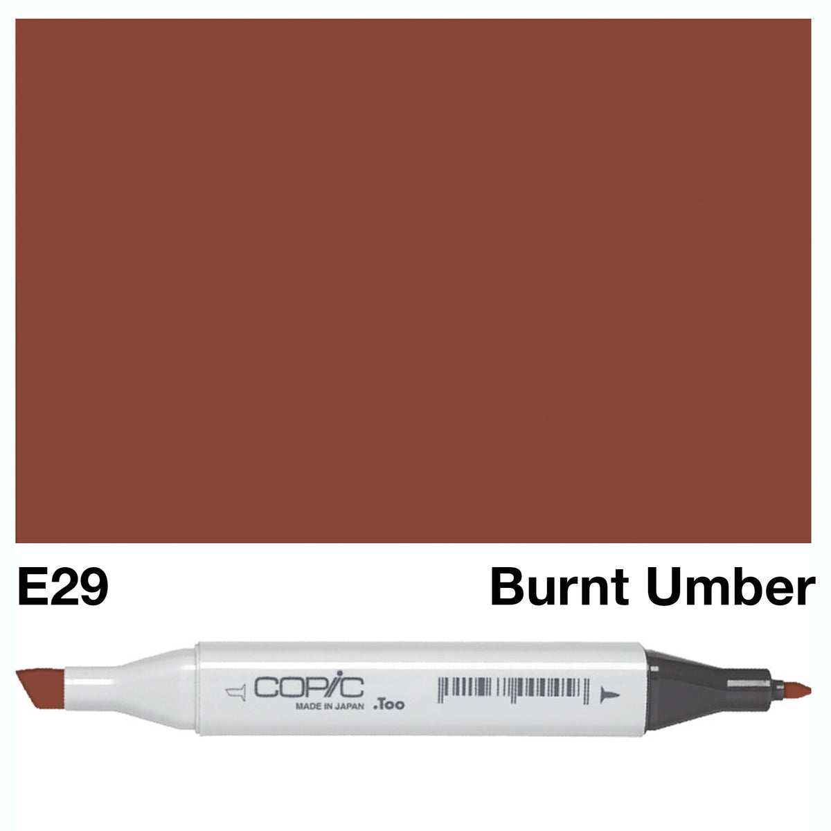Copic Marker E29-Burnt Umber