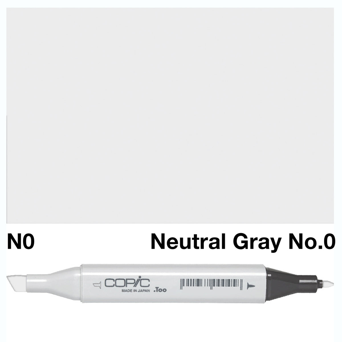 Copic Marker N0-Neutral Gray No.0