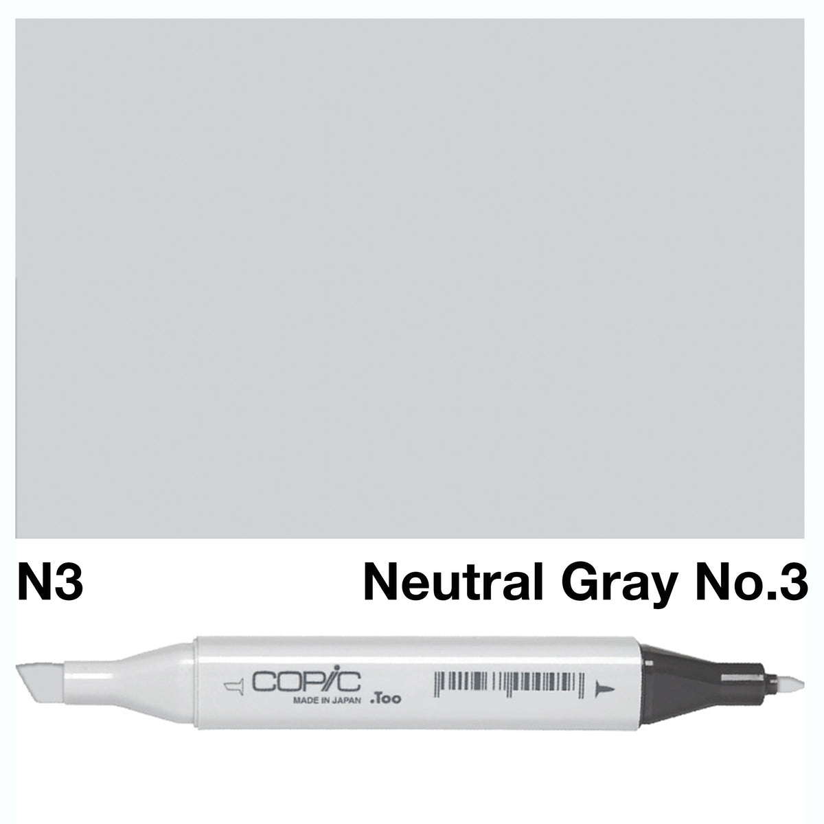 Copic Marker N3-Neutral Gray No.3