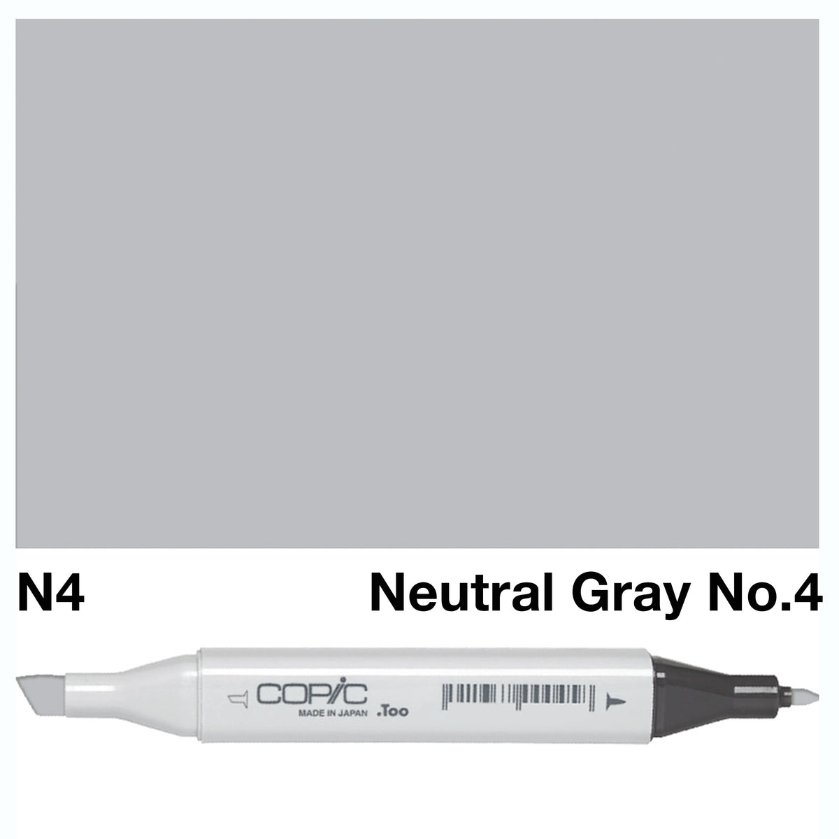 Copic Marker N4-Neutral Gray No.4