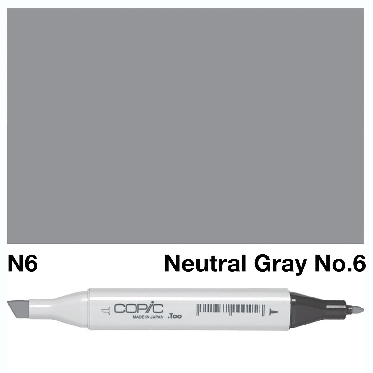Copic Marker N6-Neutral Gray No.6