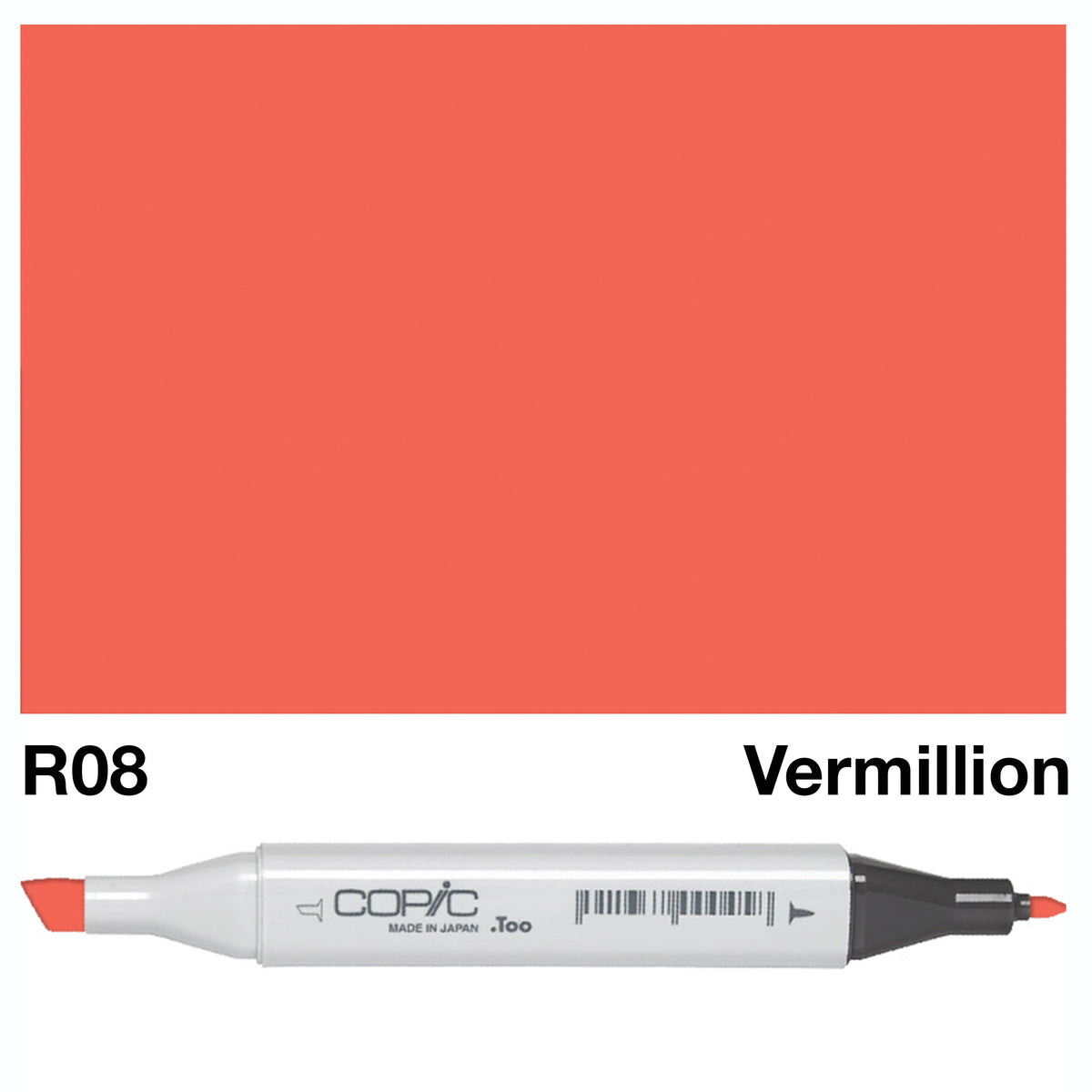 Copic Marker R08-Vermillion