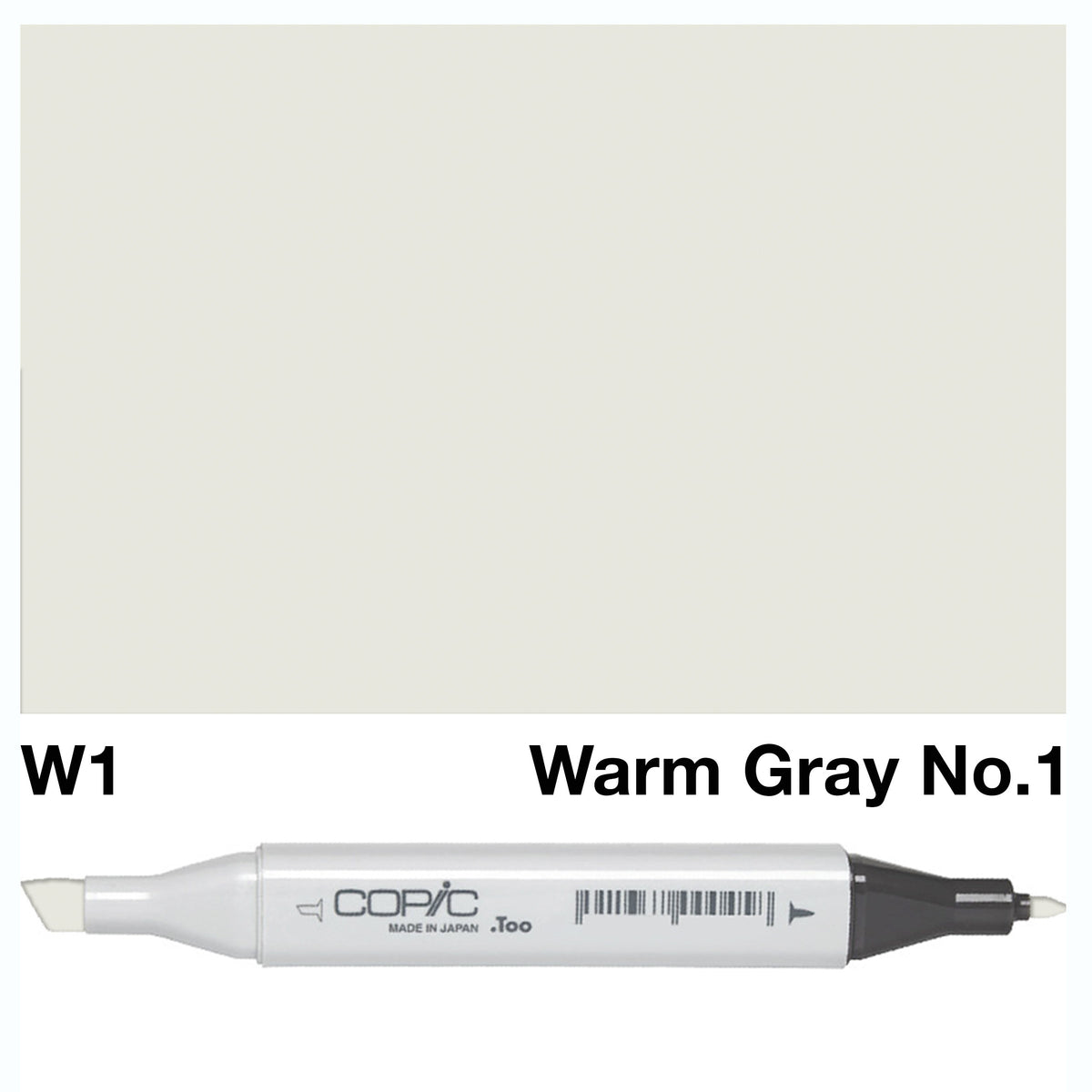 Copic Marker W1-Warm Gray No.1
