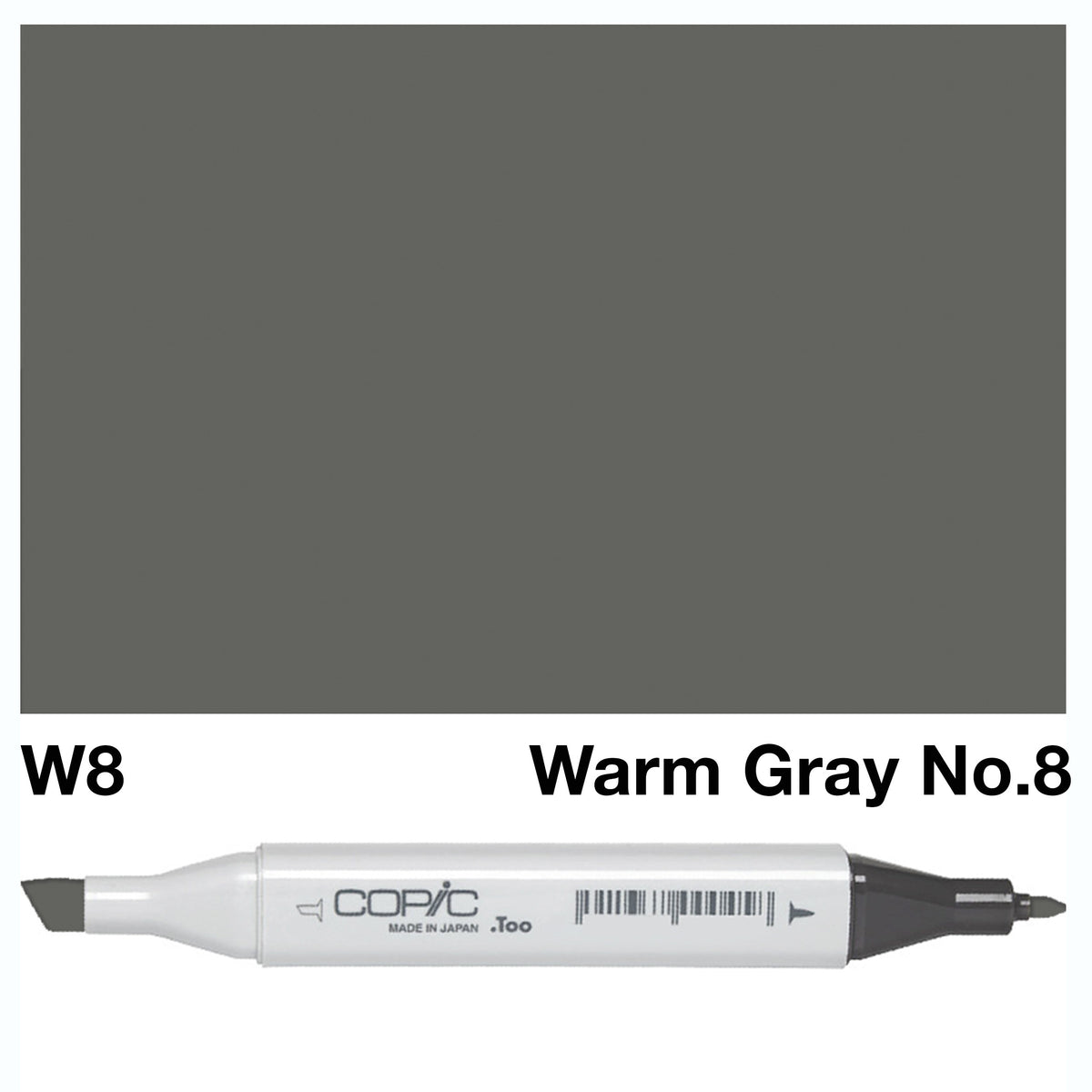 Copic Marker W8-Warm Gray No.8