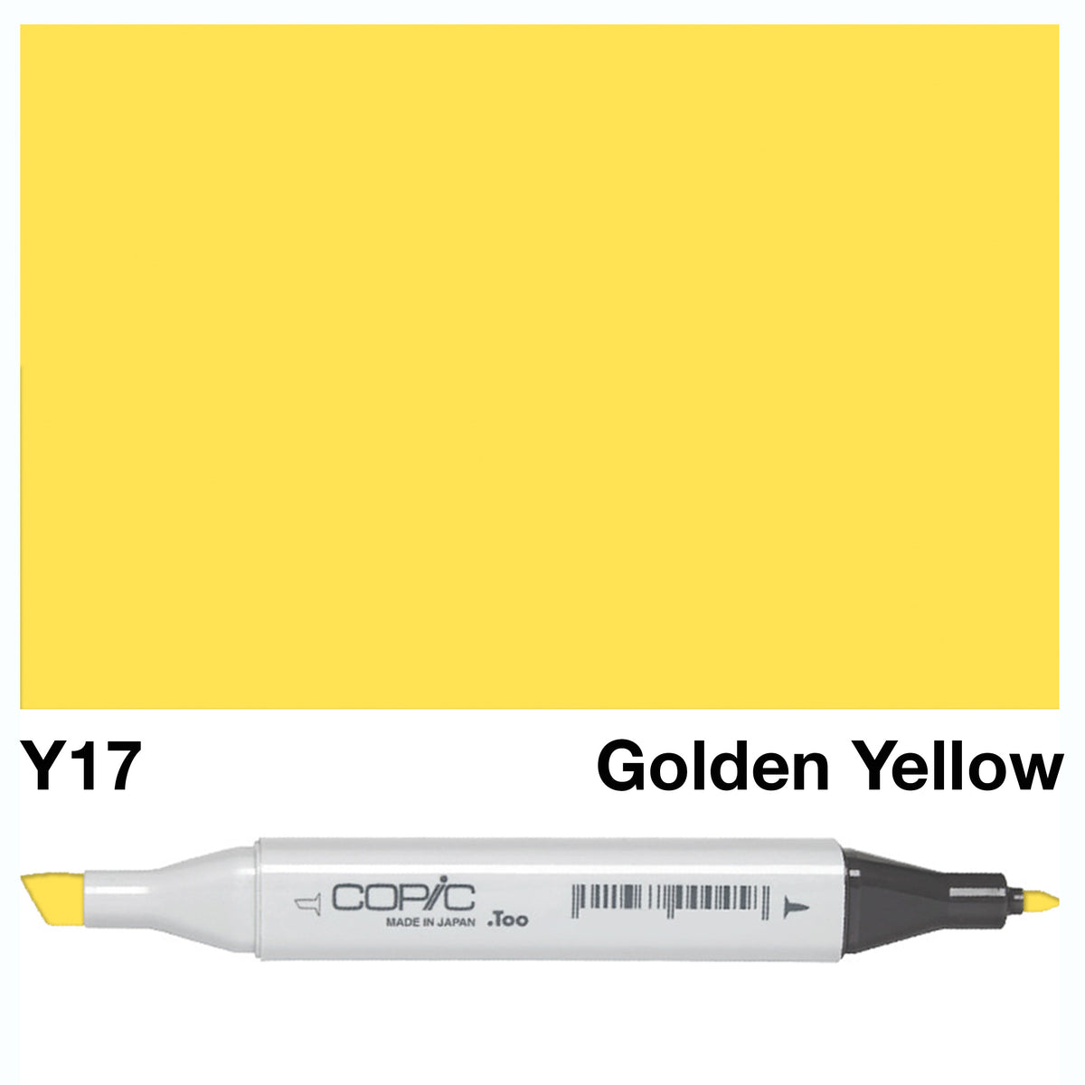 Copic Marker Y17-Golden Yellow