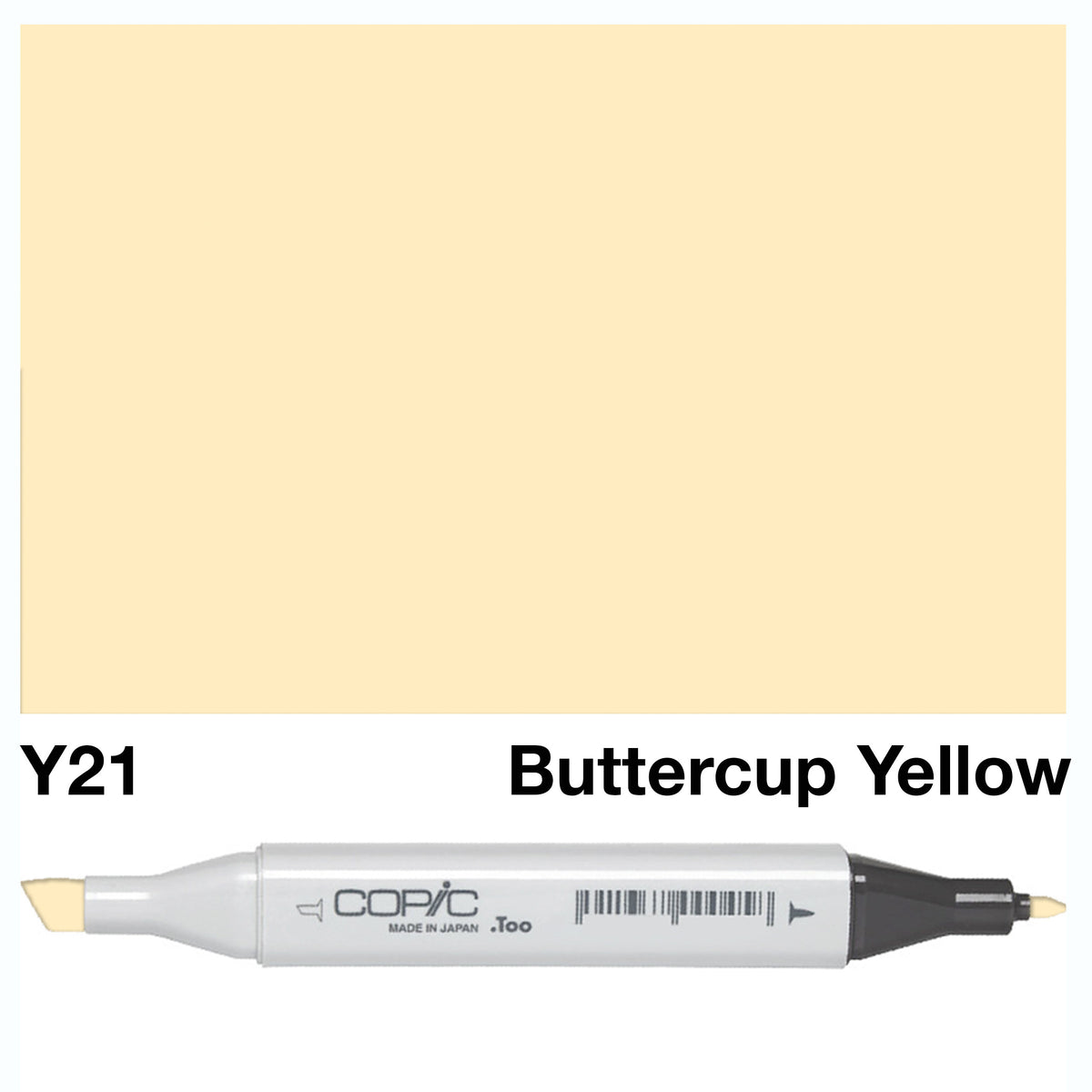 Copic Marker Y21-Buttercup Yellow