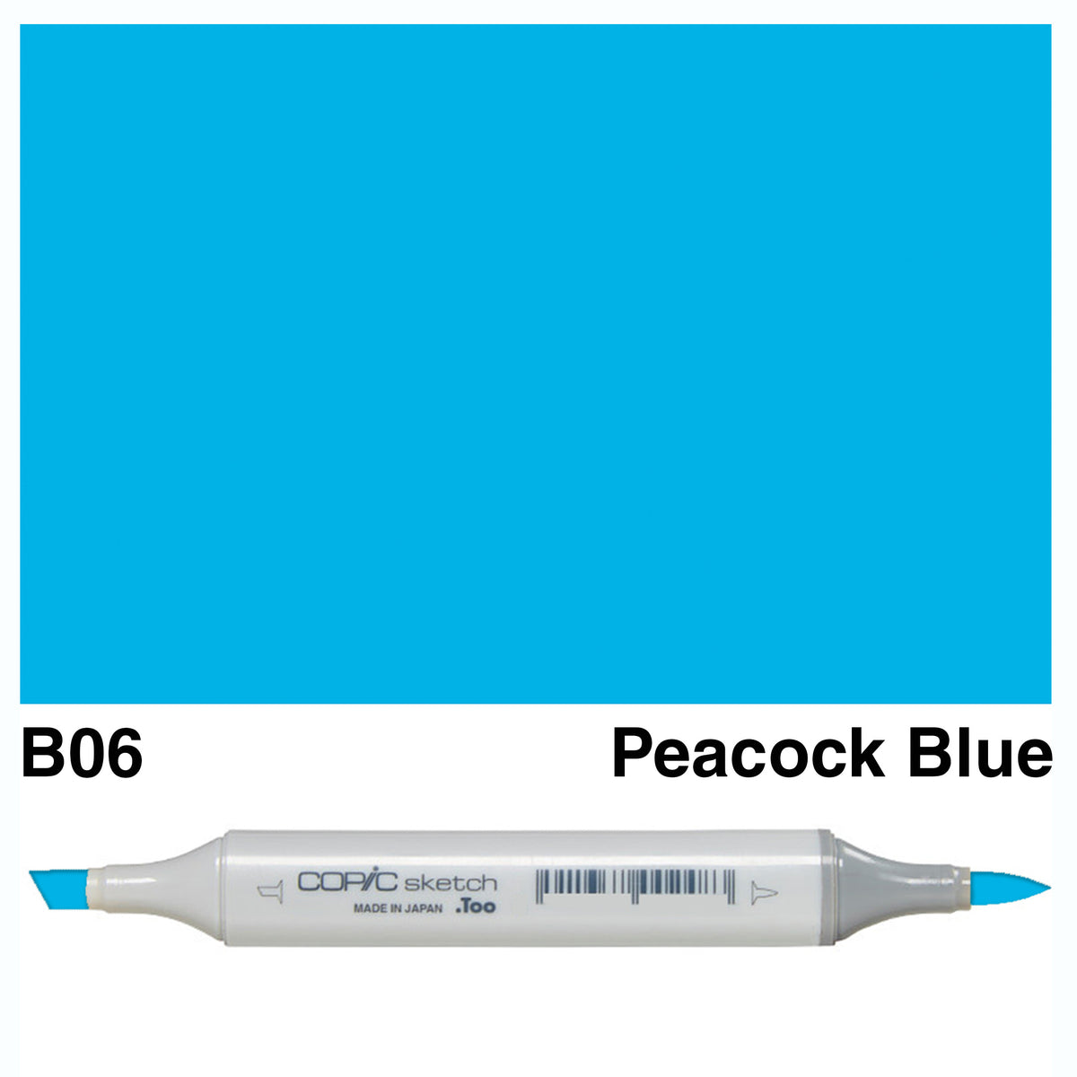 Copic Sketch B06-Peacock Blue