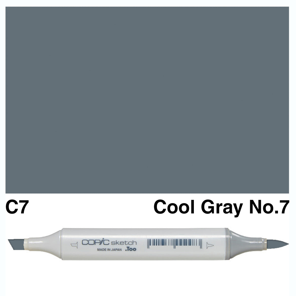 Copic Sketch C7-Cool Gray No.7