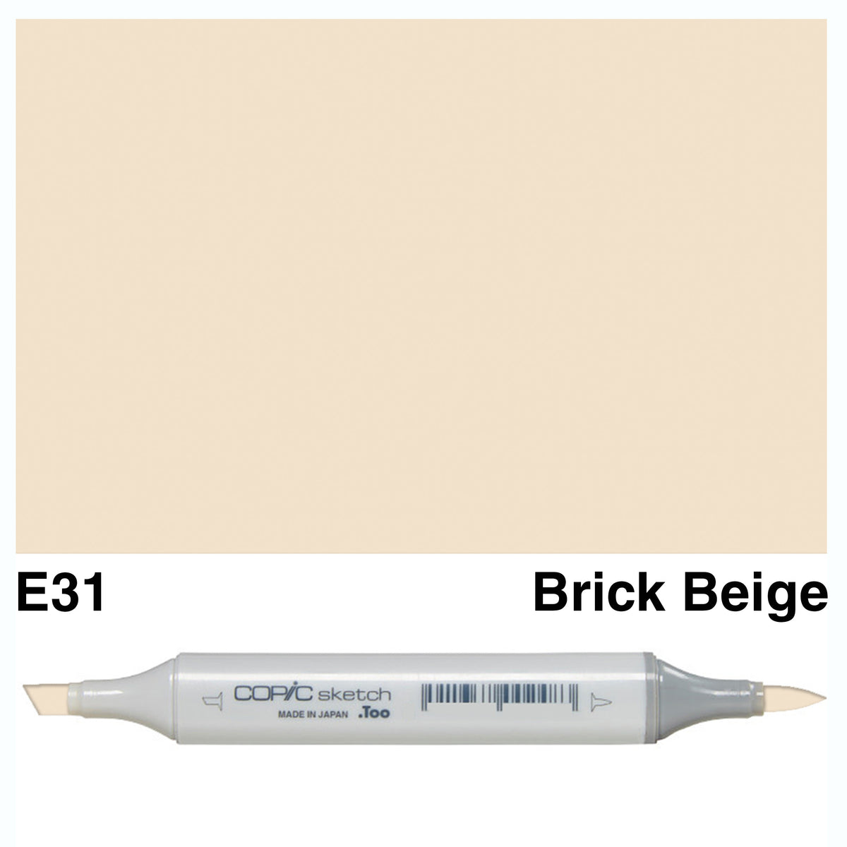 Copic Sketch E31-Brick Beige