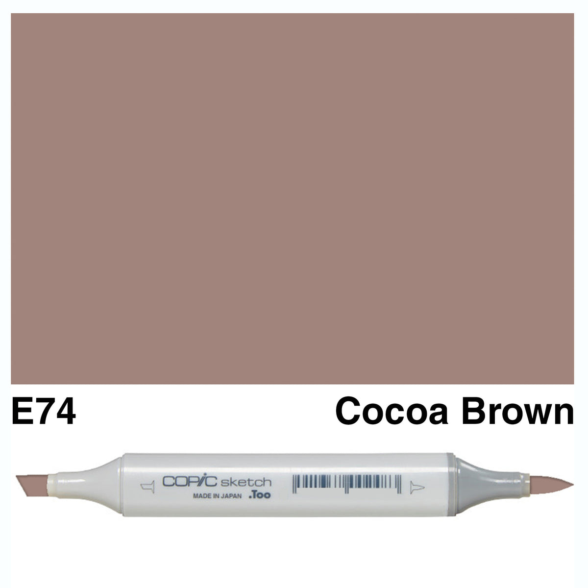 Copic Sketch E74-Cocoa Brown