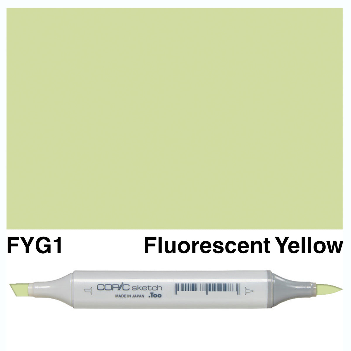 Copic Sketch FYG1-Fluorescent Yellow