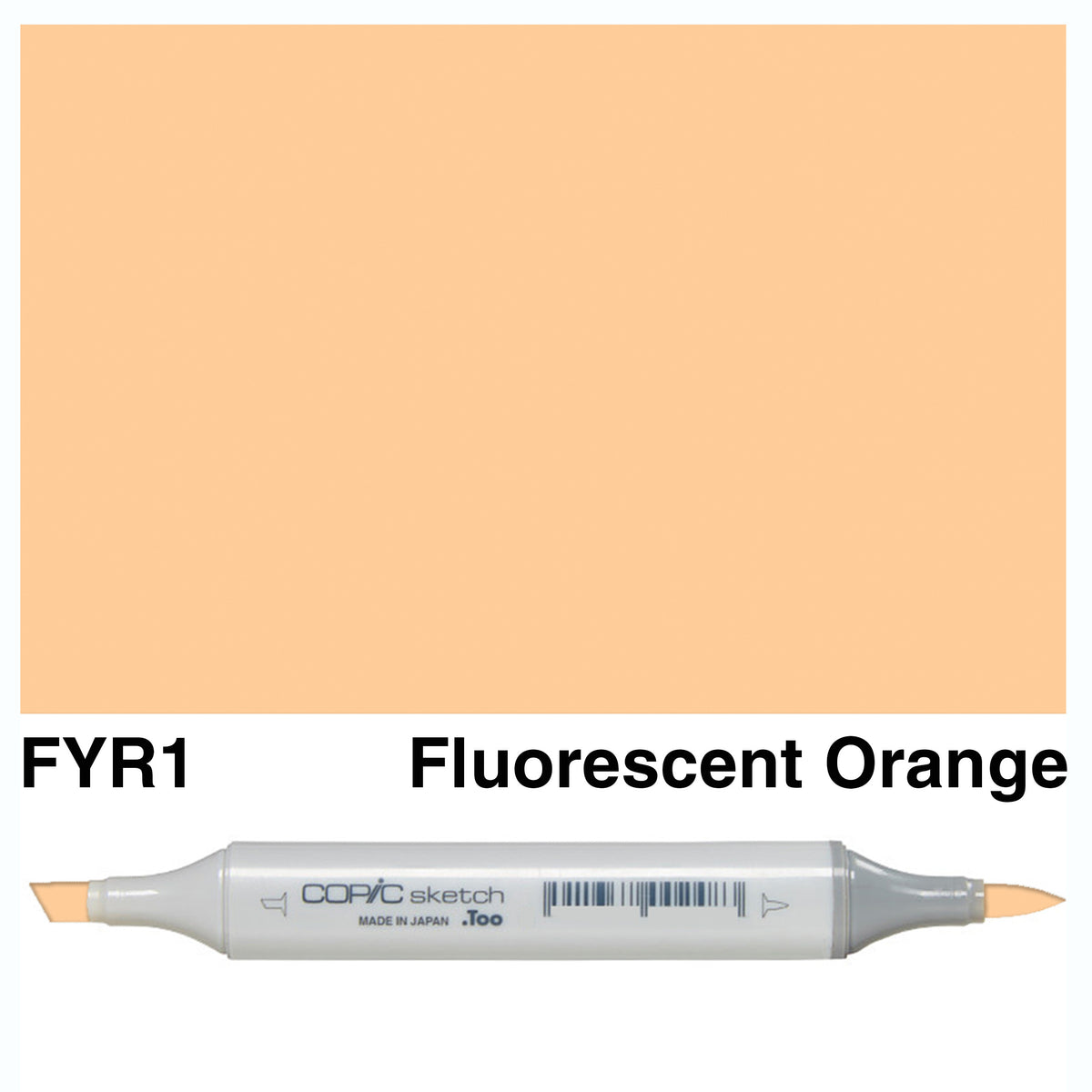 Copic Sketch FYR1-Fluorescent Orange