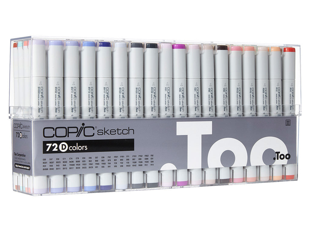 Copic Sketch Set 72D