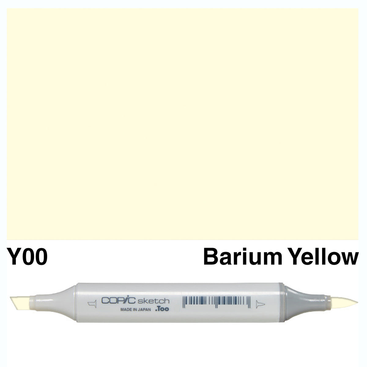 Copic Sketch Y00-Barium Yellow