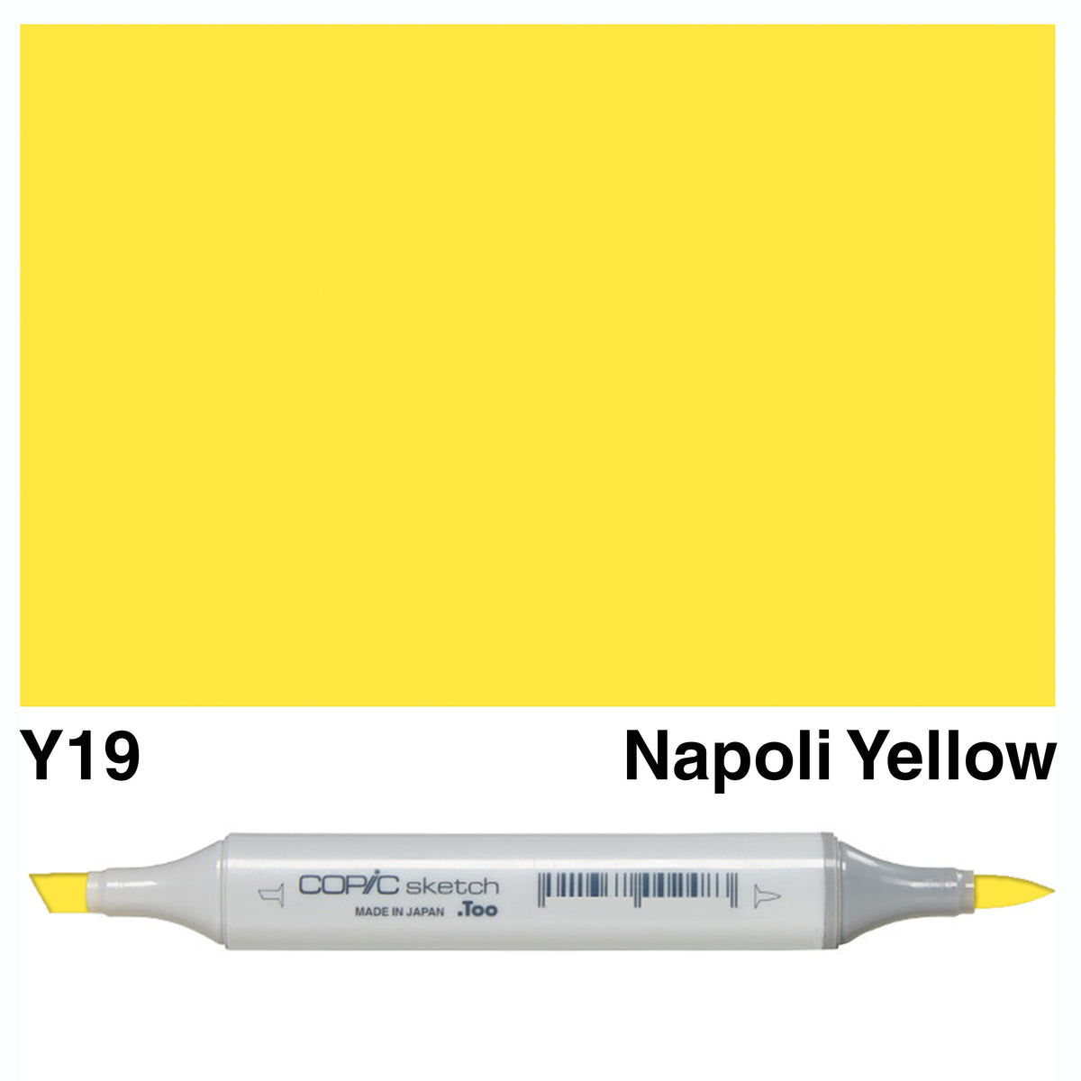 Copic Sketch Y19- Napoli Yellow
