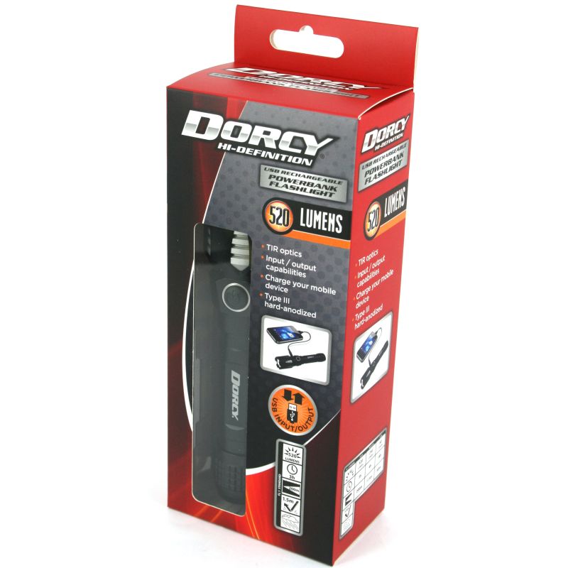 Dorcy USB Powerbank Torch