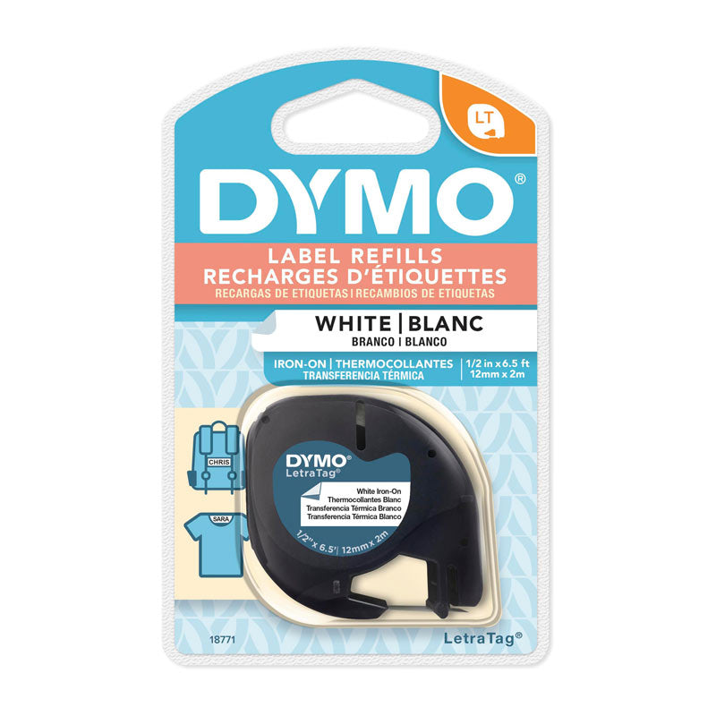 DYMO LetraTag Iron-OnTpe 12mmX2m
