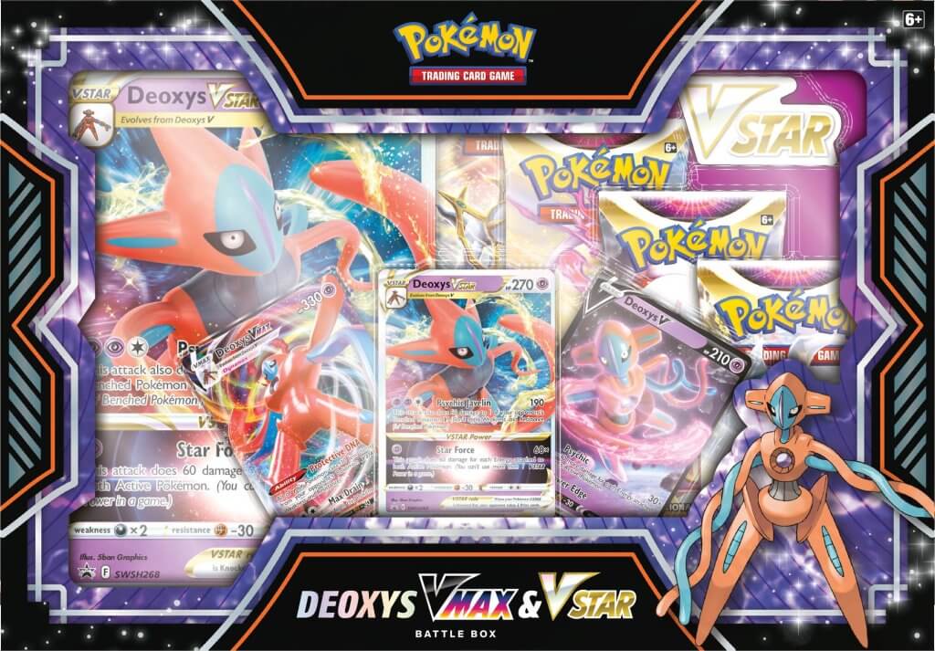 Pokemon TCG - Deoxys/Zeraora VMAX &amp; VSTAR (Battle Box)