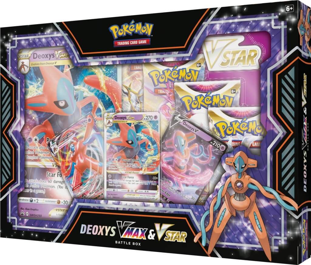 Pokemon TCG - Deoxys/Zeraora VMAX &amp; VSTAR (Battle Box)