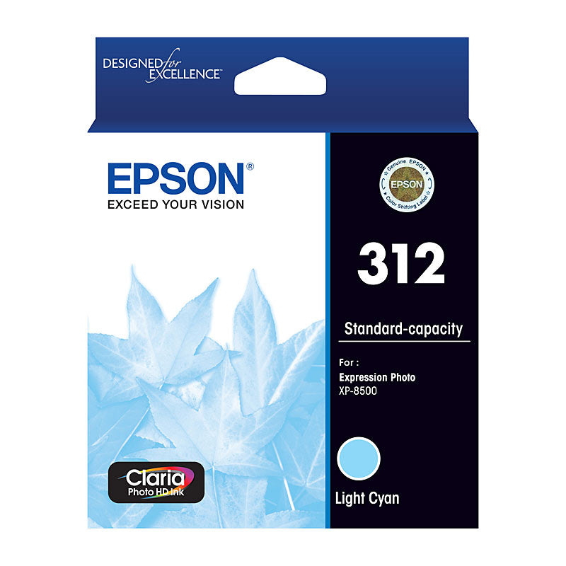Epson 312 Light Cyan Ink Cart