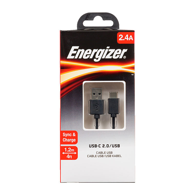 Energizer USB-C to USB-A Cable