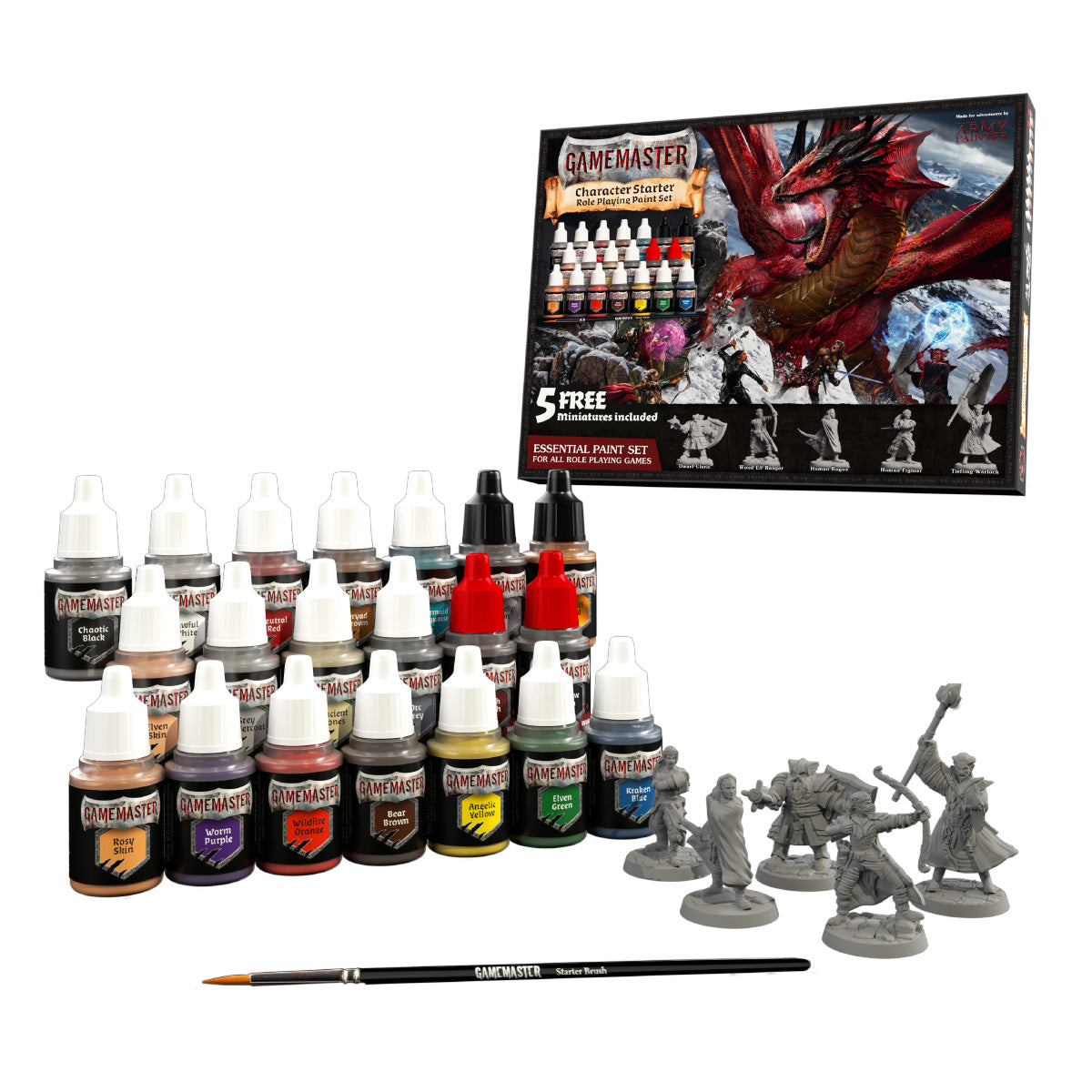 Character Starter - Role Playing Paint Set (GameMaster)
