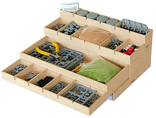 Miniature Scenery - Parts Rack