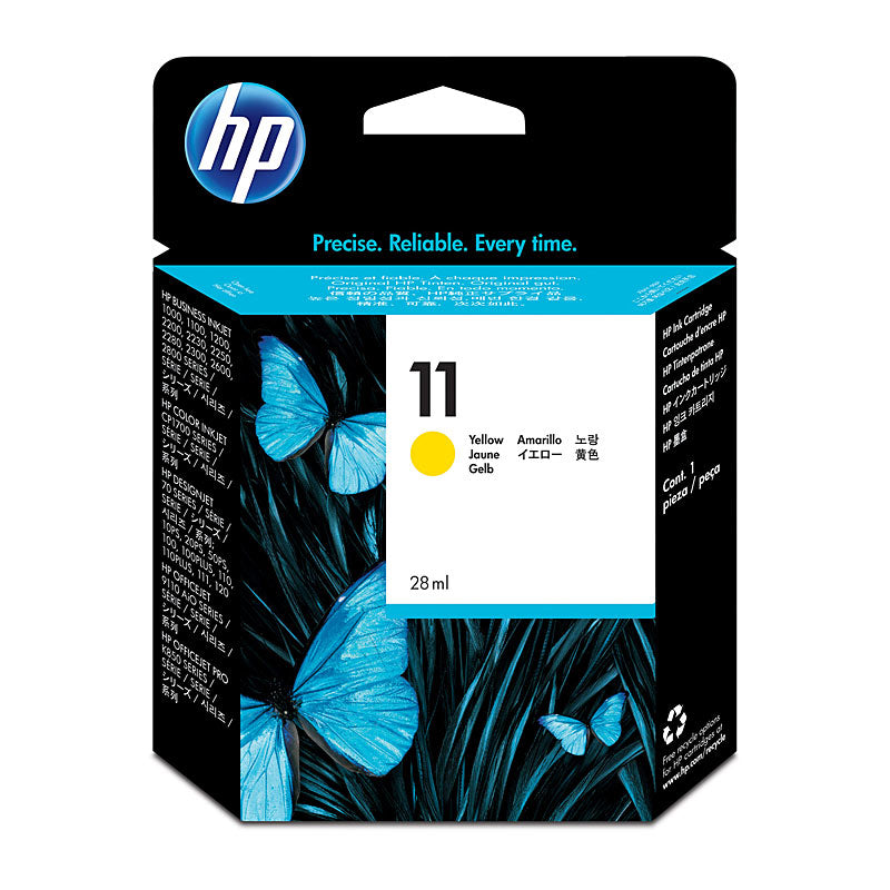 HP #11 Yellow Ink Cart C4838A