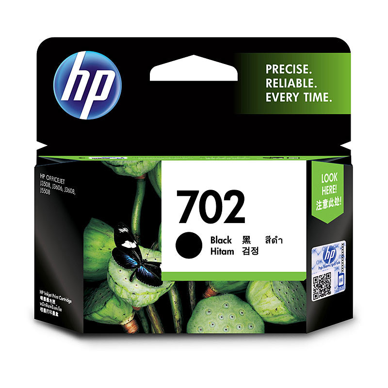 HP#702 Blk Ink Cart CC660AA