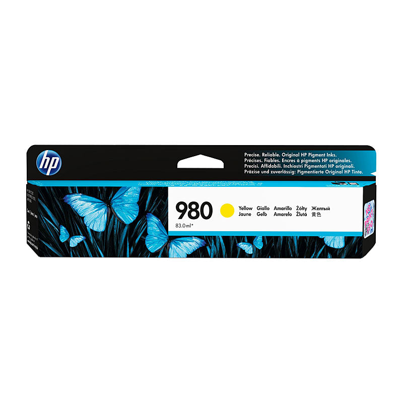 HP #980 Yellow Ink Cart D8J09A