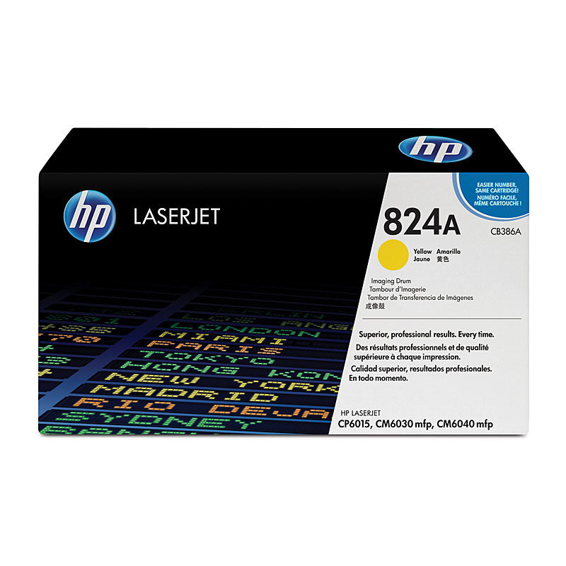 HP #824A Yellow Drum CB386A
