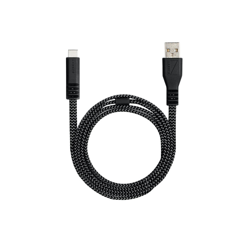 Lander Cable USBC-USBA 1m Bk