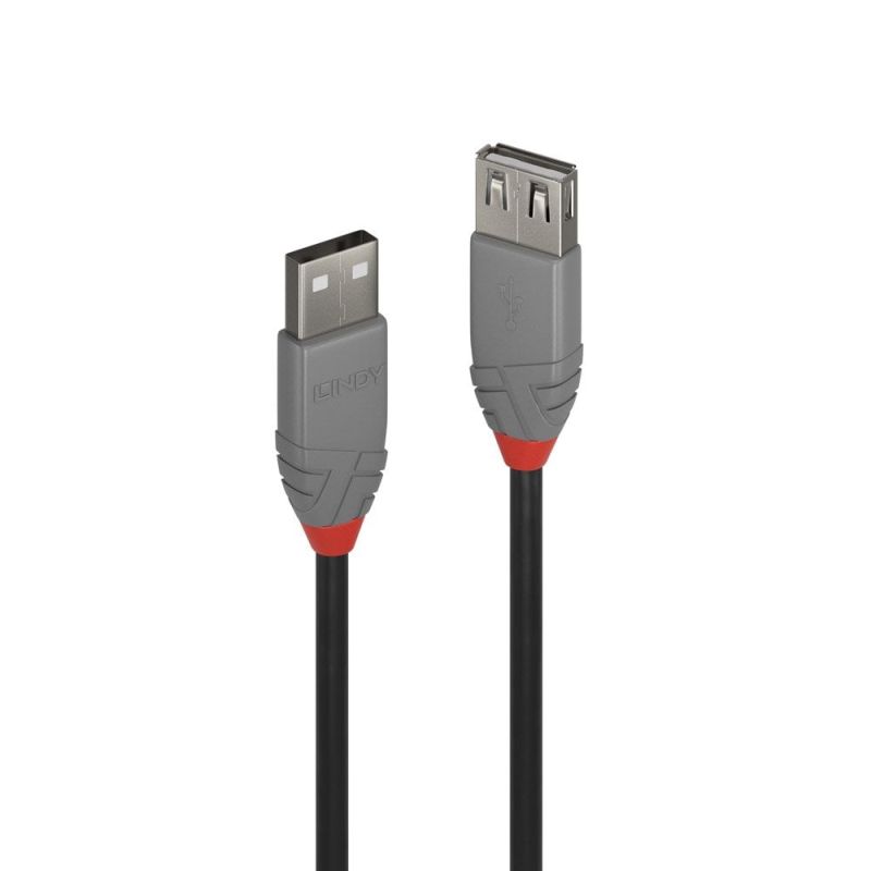 Lindy .5m USB2 A Ext Cable AL