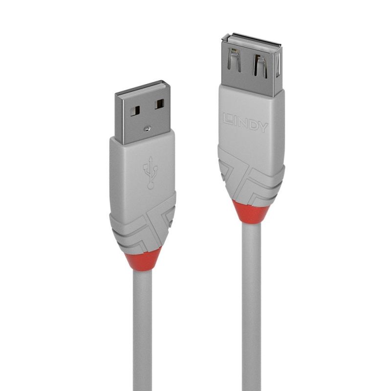 Lindy .2m USB2 A Ext Cable AL