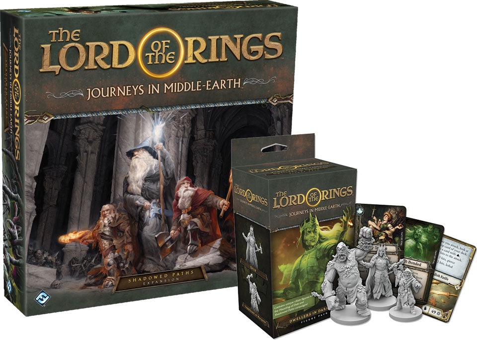 The Lord of the Rings: Journeys in Middle-Earth - Shadowed Paths &amp; Dwellers in Darkness (Expansion Bundle)