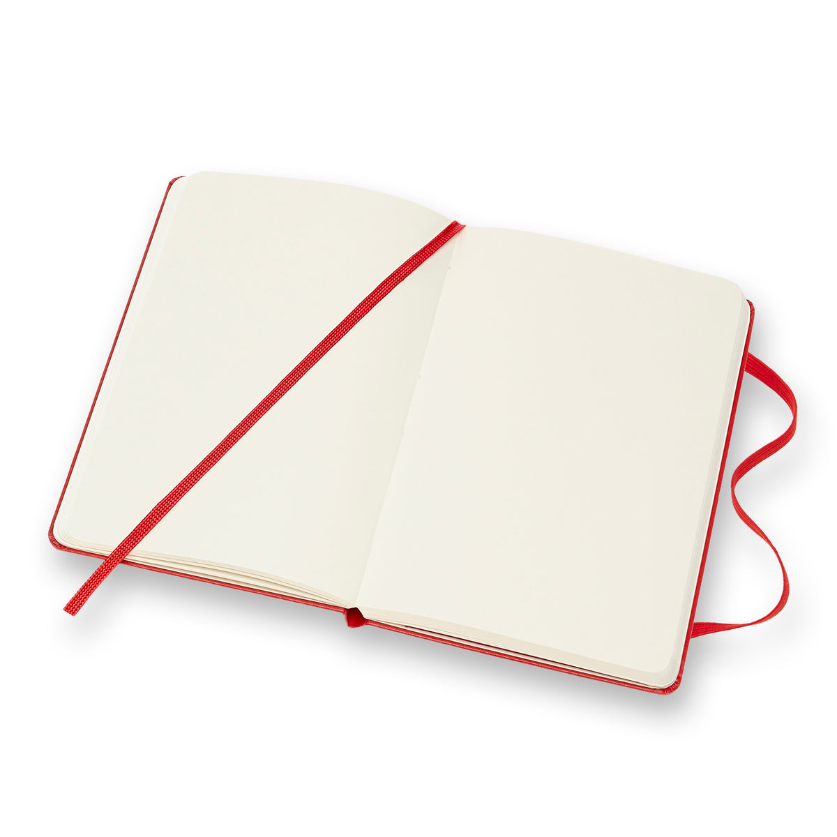 Moleskine - Classic Hard Cover Notebook - Plain - Pocket - Scarlet Red