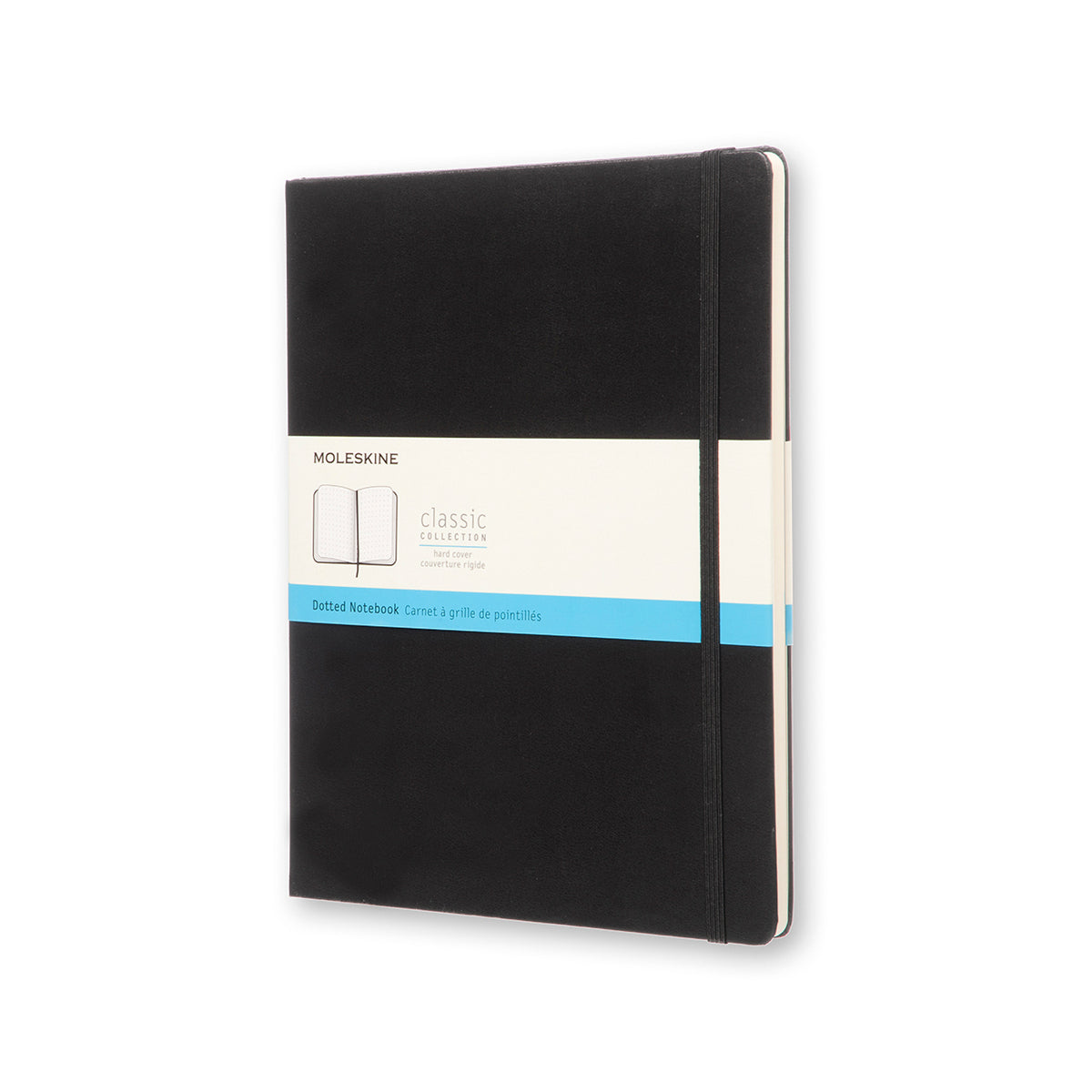 Moleskine - Classic Hard Cover Notebook - Dot Grid - Extra Large - Black
