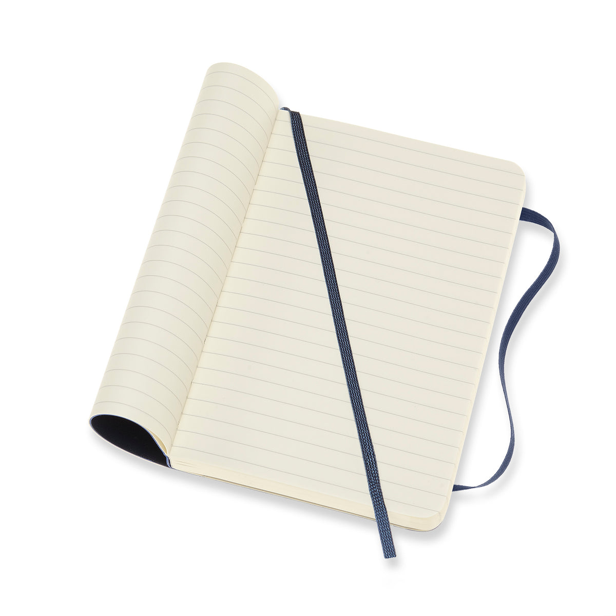 Moleskine - Classic Soft Cover Notebook - Ruled - Pocket - Sapphire Blue