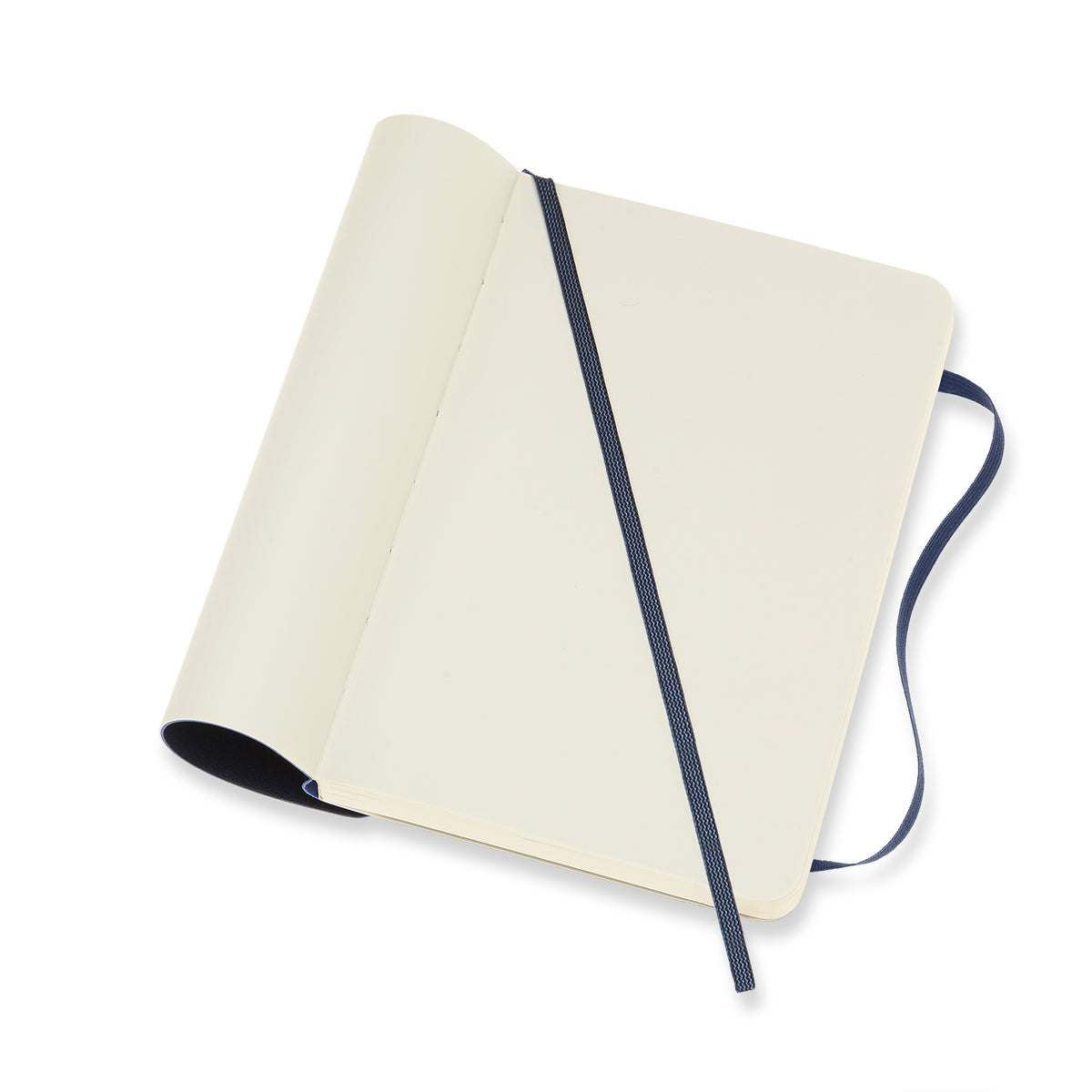 Moleskine - Classic Soft Cover Notebook - Plain - Pocket - Sapphire Blue