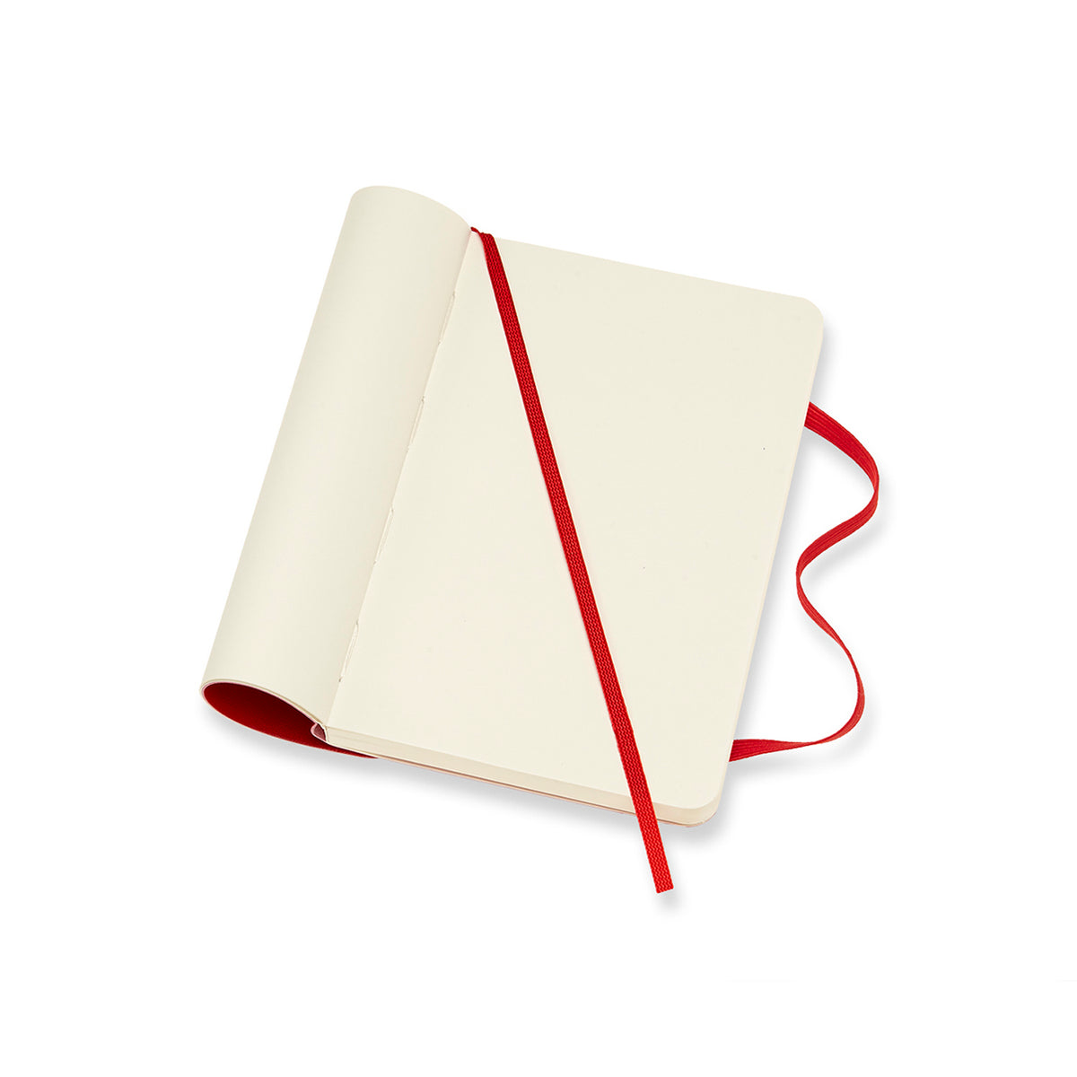 Moleskine - Classic Soft Cover Notebook - Plain - Pocket - Scarlet Red