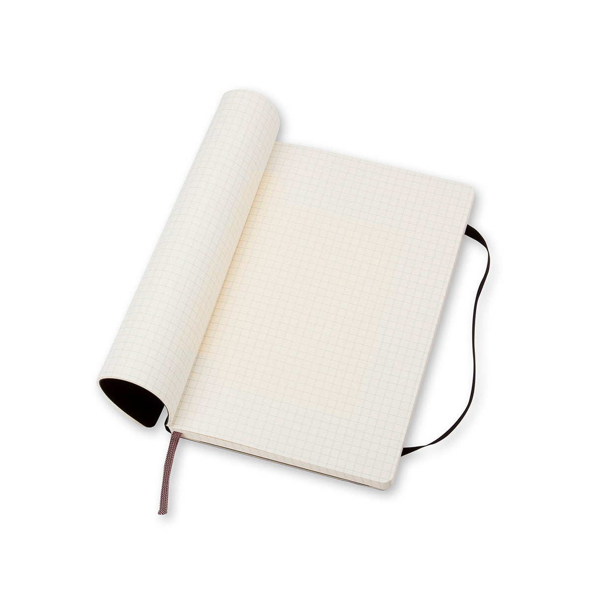 Moleskine - Classic Soft Cover Notebook - Grid - Large - Black