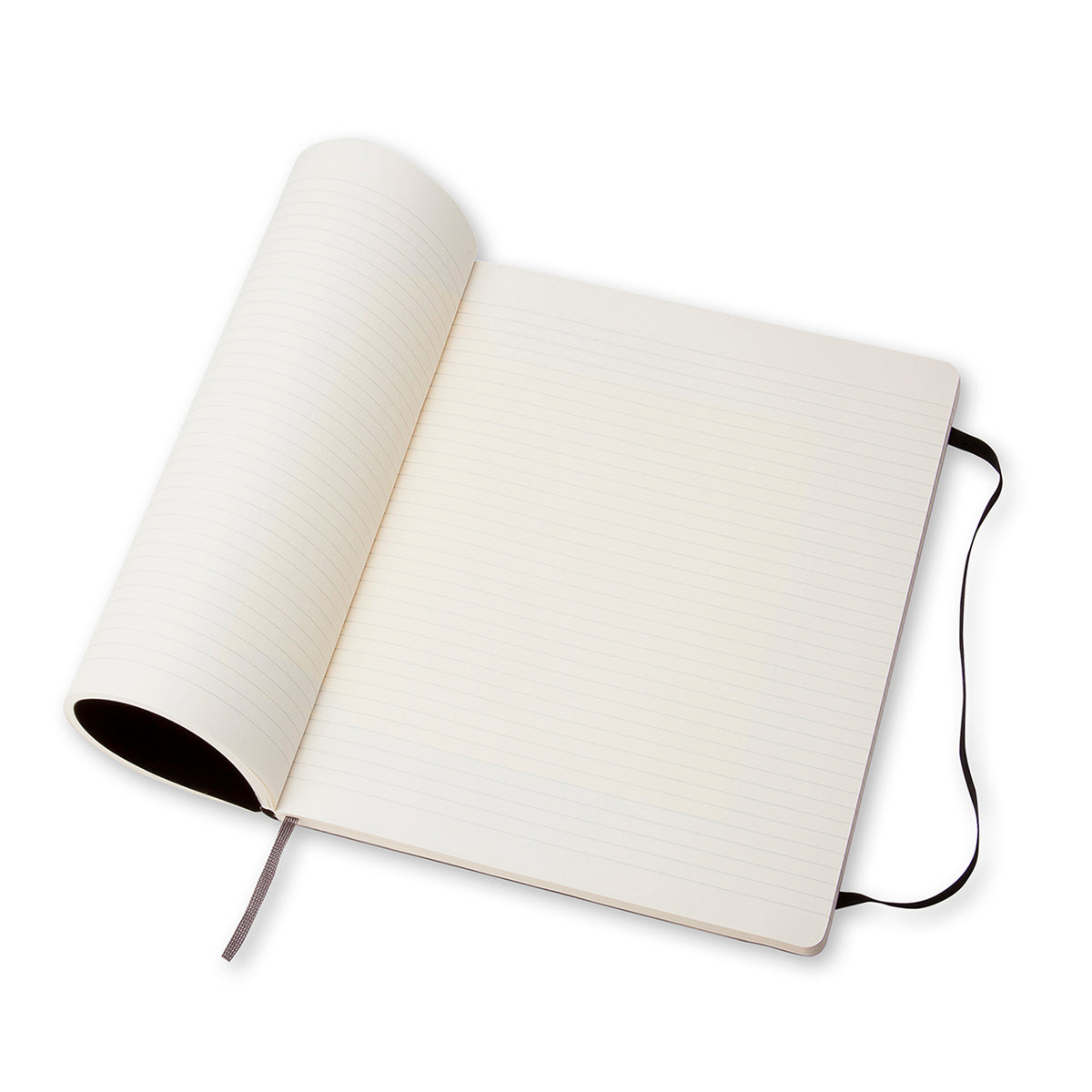 Moleskine - Classic Soft Cover Notebook - Ruled - Extra Large - Black