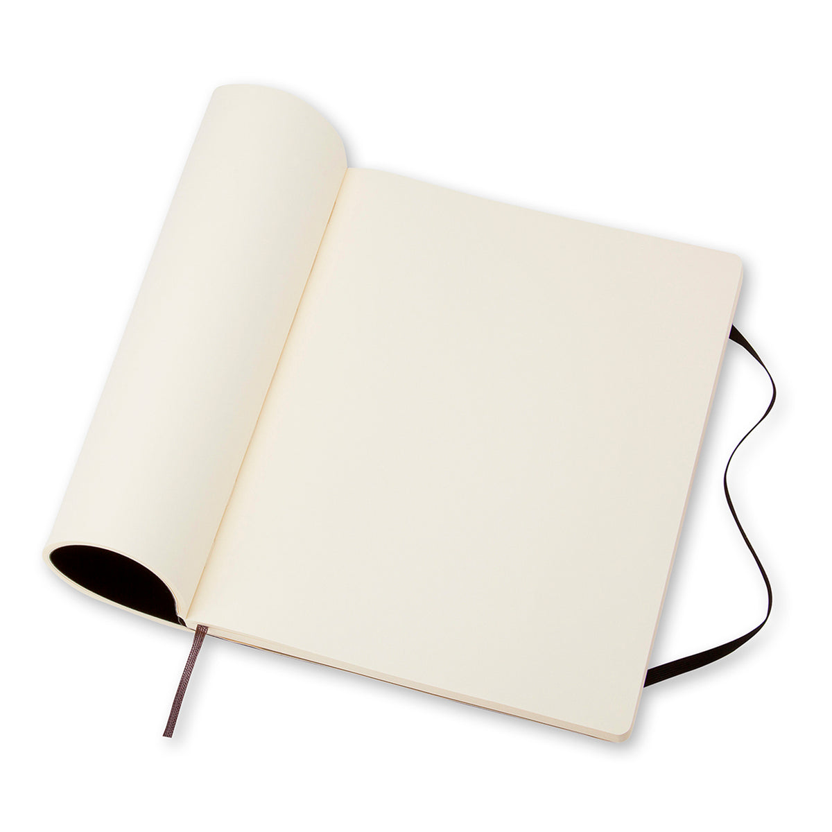 Moleskine - Classic Soft Cover Notebook - Plain - Extra Large - Black
