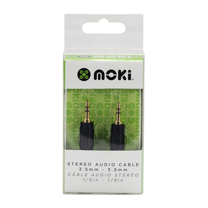 Moki Stereo Audio Cable 3.5mm to 3.5mm