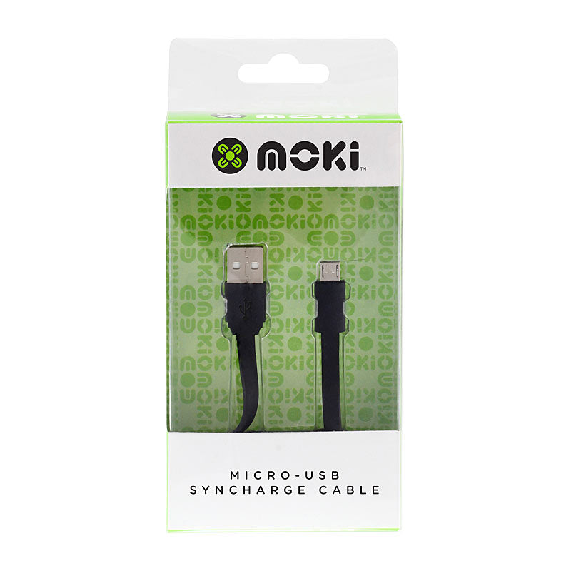 Moki Micro USB SynCharge Cable 90cm