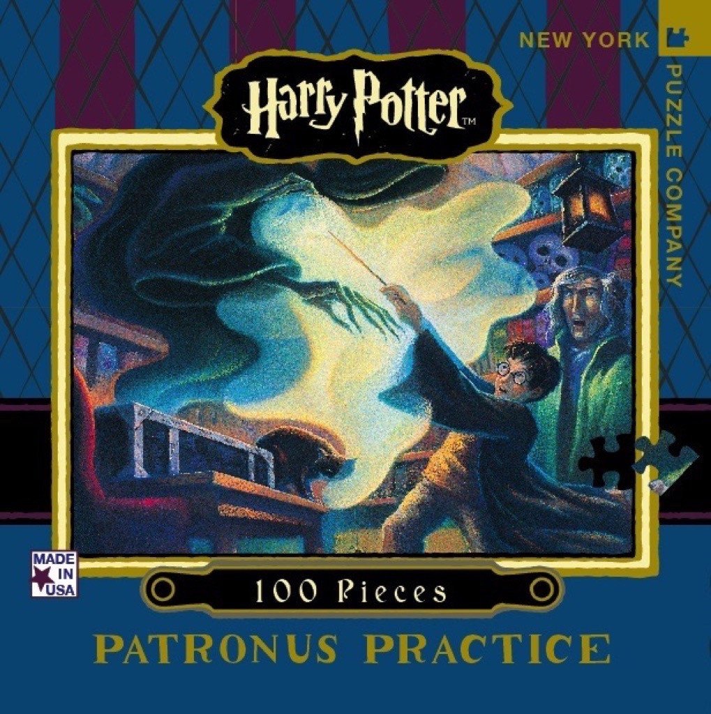 Harry Potter - Patronus Practice 100pc Mini Puzzle