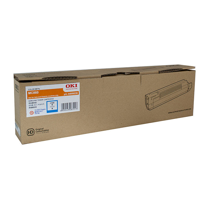 Oki MC860 Cyan Toner