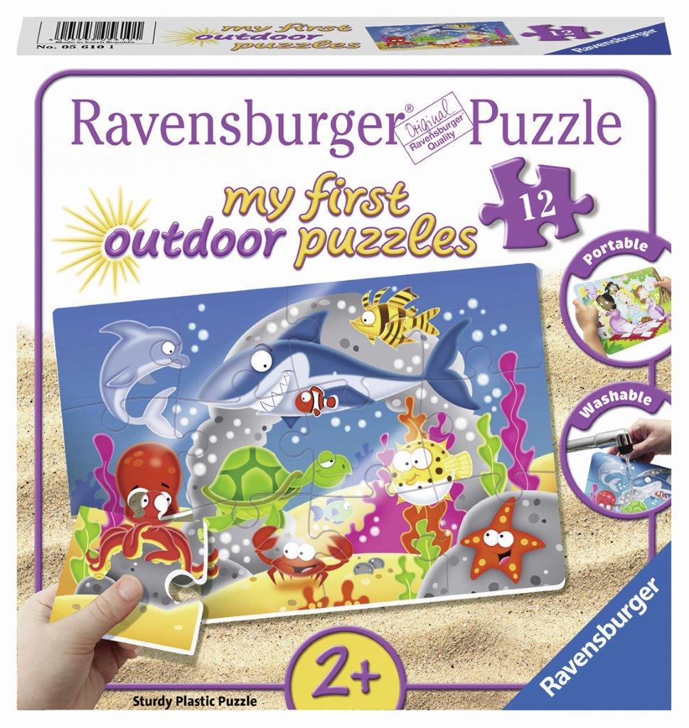 Underwater Fun Puzzle 12pc Plastic (Ravensburger Puzzle)