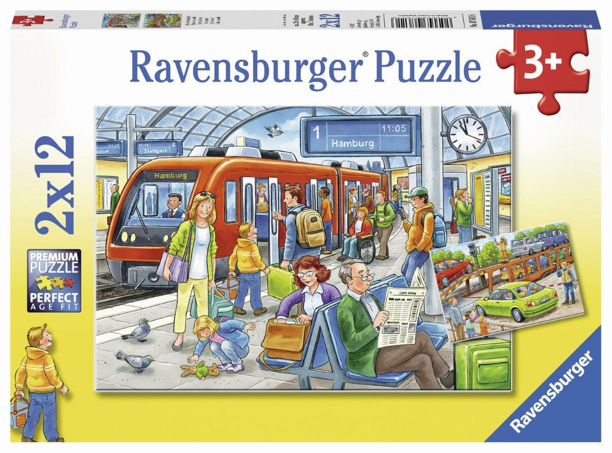 Please Get In! Puzzle 2X12pc (Ravensburger Puzzle)