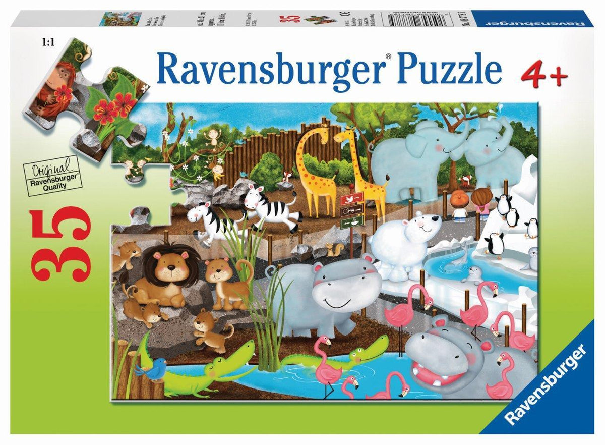Day at the Zoo 35pc (Ravensburger Puzzle)